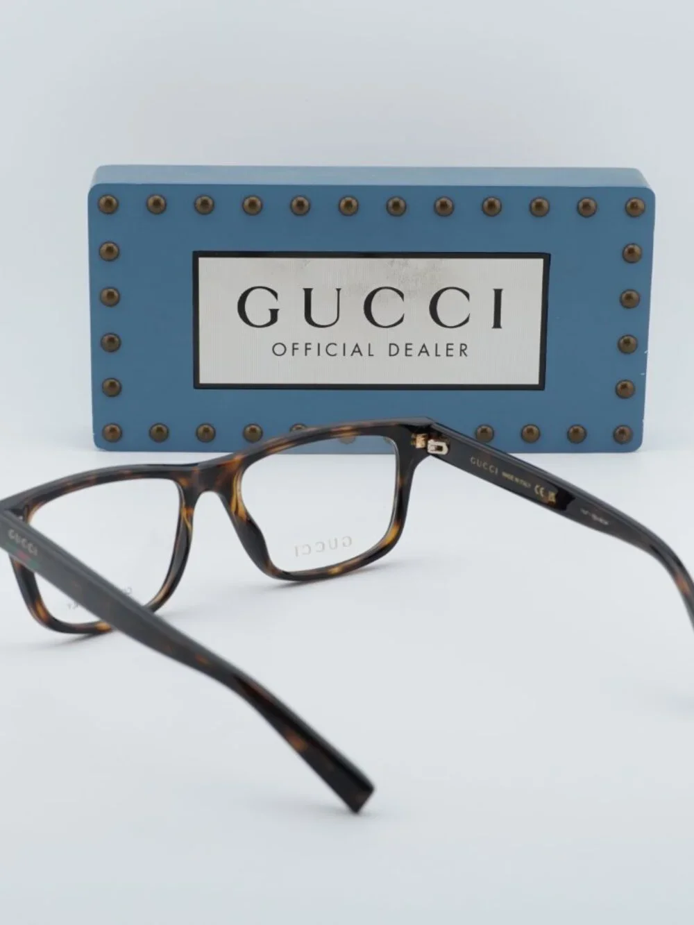 Gucci GG1987O 002 Square Eyeglasses - Havana 54mm